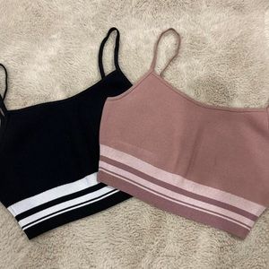 Aritzia Babaton Knit Crop Top Bundle